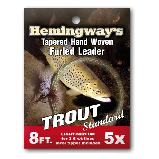 Hemingway's Furled Leader Trout 5X
